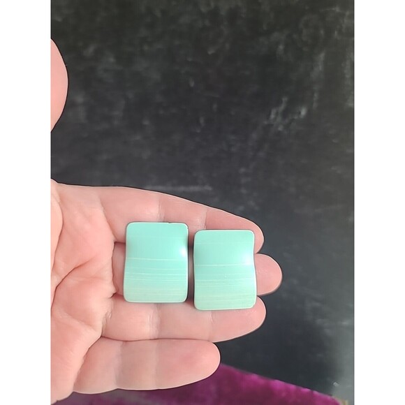 Enamel Stud Vintage Earrings Lot - Picture 7 of 10